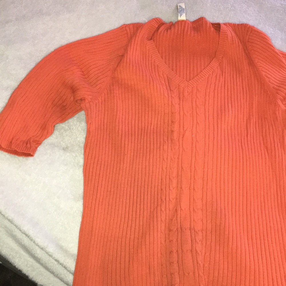 Cute Orange Sweater